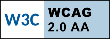 Selo de conformidade nível AA, Diretrizes de Acessibilidade para Conteúdo Web (WCAG 2) do W3C WAI